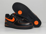 Authentic VLONE x Nike Air Force 1 Black/Orange