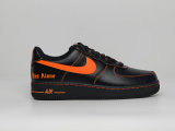 Authentic VLONE x Nike Air Force 1 Black/Orange