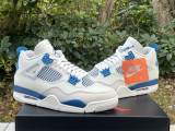 Authentic Air Jordan 4 “MILITARY BLUE”