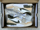Authentic Jordan Legacy 312 Low White/Brown/Green