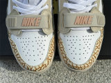 Authentic Jordan Legacy 312 Low White/Brown/Green