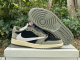 Authentic Travis Scott x Air Jordan 1 Low GS “Black Olive”