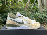 Authentic Jordan Legacy 312 Low White/Brown/Green