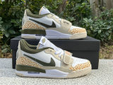 Authentic Jordan Legacy 312 Low White/Brown/Green