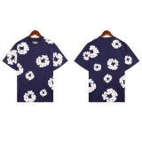 Denim Tears Short Round Collar T-shirt S-XL (7)