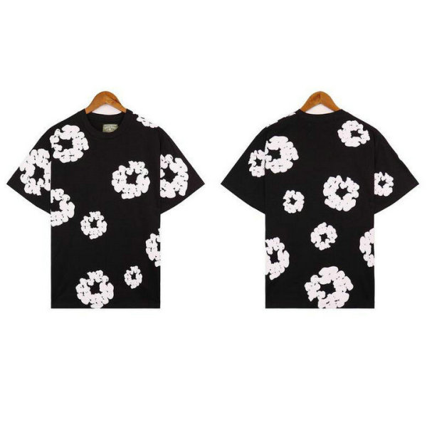 Denim Tears Short Round Collar T-shirt S-XL (3)