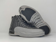 Authentic Air Jordan 12 Black/Wolf Grey/White