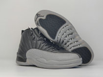 Authentic Air Jordan 12 Black/Wolf Grey/White