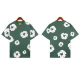 Denim Tears Short Round Collar T-shirt S-XL (15)