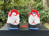 Authentic Air Jordan 5 Low “Fire Red” WMNS