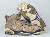 Authentic Air Jordan 6 WMNS Gore-Tex “Brown Kelp”