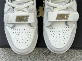 Authentic Jordan Legacy 312 GS Sail/Metallic Gold Grain/Oil Green/Dark Team Red