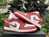 Authentic Air Jordan 1 Low GS “Dune Red”