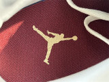 Authentic Jordan Legacy 312 GS Sail/Metallic Gold Grain/Oil Green/Dark Team Red
