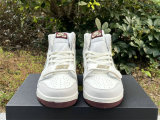 Authentic Jordan Legacy 312 GS Sail/Metallic Gold Grain/Oil Green/Dark Team Red