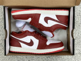 Authentic Air Jordan 1 Low GS “Dune Red”