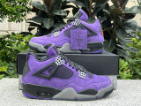 Authentic Travis Scott x Air Jordan 4 “Purple”