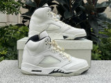 Authentic Air Jordan 5 “Sail”