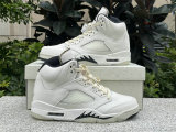 Authentic Air Jordan 5 “Sail”
