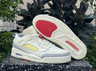 Authentic Jordan Spizike Low Beige Grey/Red