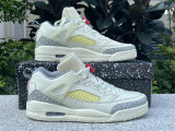 Authentic Jordan Spizike Low Beige Grey/Red