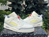 Authentic Jordan Spizike Low Beige Grey/Red