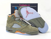 Authentic Air Jordan 5 Retro “Olive”