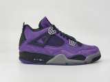 Authentic Travis Scott x Air Jordan 4 “Purple”