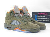 Authentic Air Jordan 5 Retro “Olive”