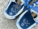 Authentic Off-White x Nike Air Force 1 University Blue/Silver/Black