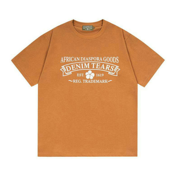 Denim Tears Short Round Collar T-shirt S-XL (33)