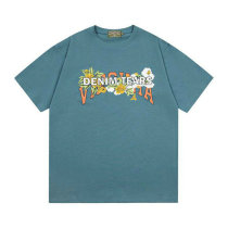 Denim Tears Short Round Collar T-shirt S-XL (24) Denim Tears Short Round Collar T-shirt S-XL (24)