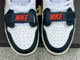 Authentic Jordan Legacy 312 Low White/Blue/Red