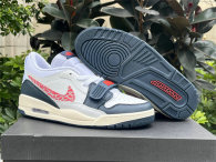 Authentic Jordan Legacy 312 Low White/Blue/Red