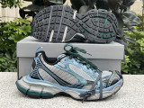 Balenciaga 3XL Dark Green/Light Blue/Grey