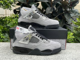 Authentic Air Jordan 4 WMNS Gary/White/Black