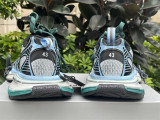 Balenciaga 3XL Dark Green/Light Blue/Grey