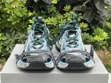 Balenciaga 3XL Dark Green/Light Blue/Grey