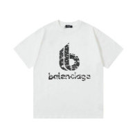 Balenciaga Short Round Collar T-shirt S-XL (147)
