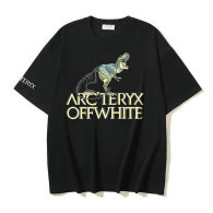 OFF-WHITE short round collar T-shirt S-XL (216)