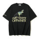 OFF-WHITE short round collar T-shirt S-XL (216)
