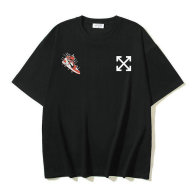 OFF-WHITE short round collar T-shirt S-XL (215)