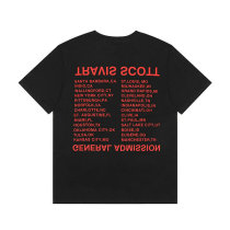 Travis Scott Short Round Collar T-shirt S-XL (76) Travis Scott Short Round Collar T-shirt S-XL (76)