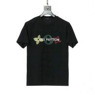 LV Short Round Collar T-shirt S-XL (3)