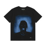 Travis Scott Short Round Collar T-shirt S-XL (37)