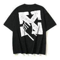 OFF-WHITE short round collar T-shirt S-XL (248)