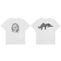 Travis Scott Short Round Collar T-shirt S-XL (10) Travis Scott Short Round Collar T-shirt S-XL (10)
