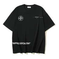 OFF-WHITE short round collar T-shirt S-XL (222)