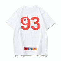 Bape Short Round Collar T-shirt M-XXXL (8)