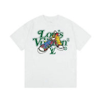 LV Short Round Collar T-shirt XS-L (2)